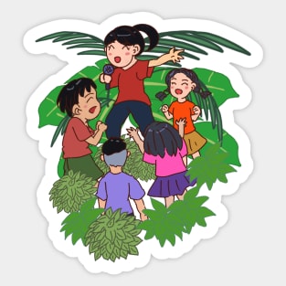 Happy Gathering Sticker